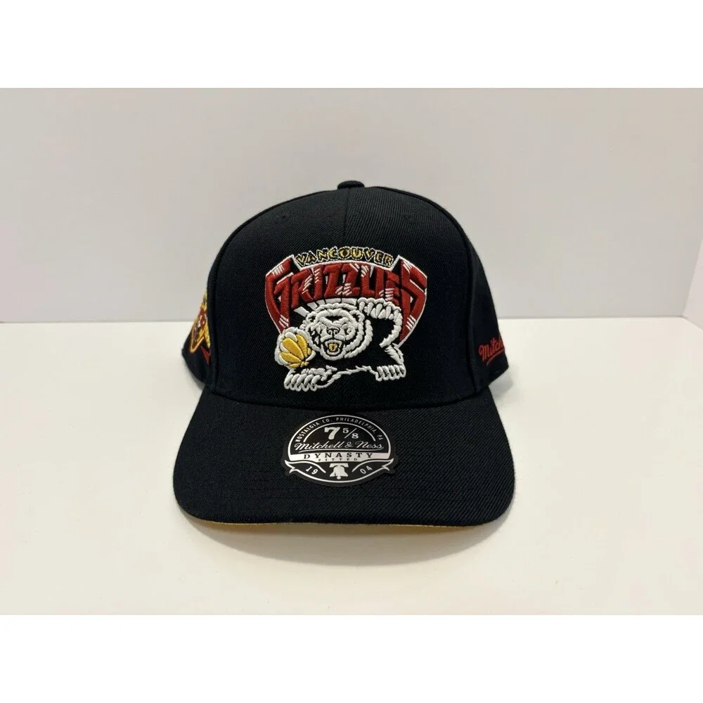 Mitchell & Ness Vancouver Grizzlies Drip 7 5/8 Dynasty Hat Memphis Retro VTG NWT